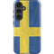 Sweden Flag Distressed Galaxy S24 Impact Case